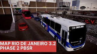 Map Rio De Janeiro Brazil 3.2 Phase 2 (Proton bus simulator road 4k60fps Gameplay screenshot 3