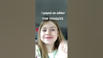 I paid an editor $50￼