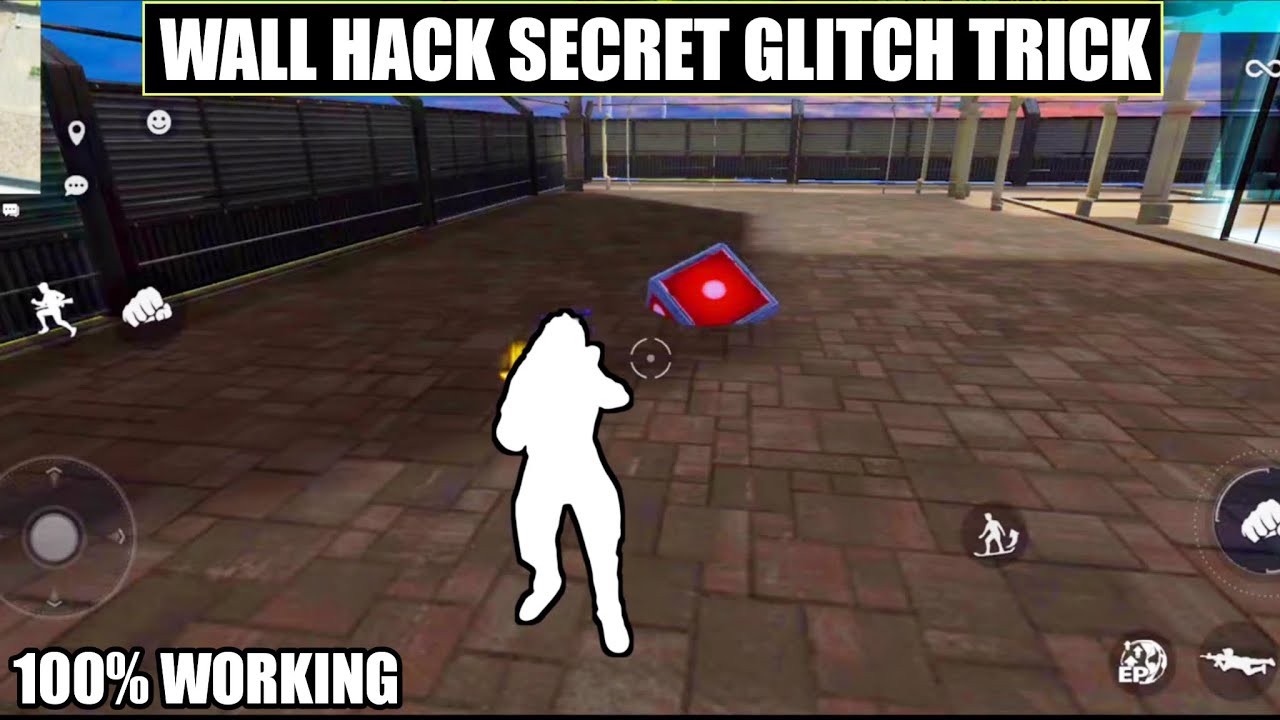 Training Mode Wall Hack Secret Glitch Trick | Free Fire Bug