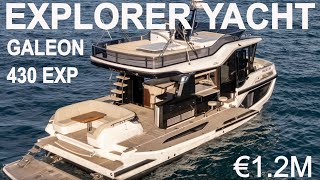 Galeon 430 EXP have redefined the EXPLORER YACHT