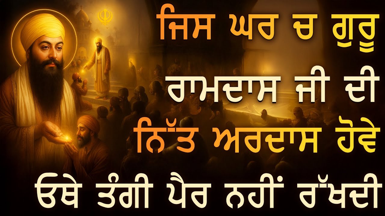 ⁣ਘਰ ਵਿੱਚ ਚੁਪ ਸੀ, ਚਿੰਤਾ ਸੀ, ਤੰਗੀ ਸੀ — ਪਰ ਗੁਰੂ ਰਾਮਦਾਸ ਜੀ ਦੀ ਨਜ਼ਰ ਨੇ ਮੌਜ ਕਰ ਦਿੱਤੀ 💫🌾| TODAY PKS