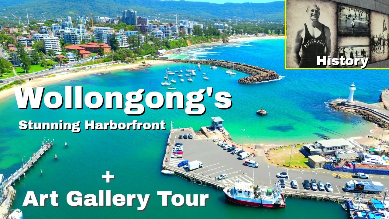 Полный тур по Вуллонгонгу | Художественная галерея, пляжи и живописные места на берегу!