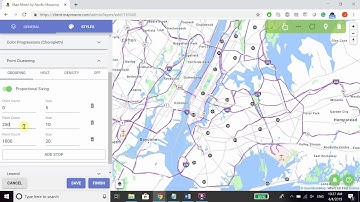 Map Mavin - Point Cluster Tool (Point Heat/Density Maps)
