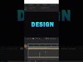 Make this EPIC Glitch Text in After Effects! 💻⚡ #shorts #ytshorts #textanimation #aftereffects