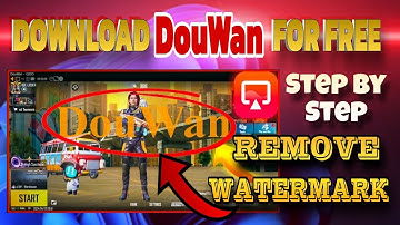 Best Screen Mirroring Software For Streaming | Step By Step Watermark REMOVE in DOUWAN
