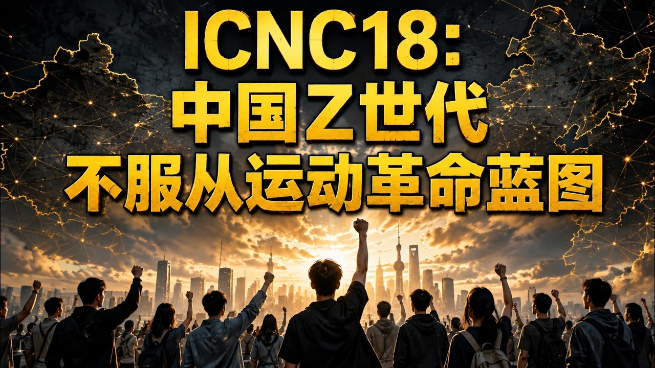 ICNC18: 中国Z 世代不服从运动革命蓝图