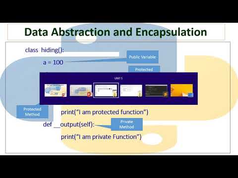 Unit 05 Data Encapsulation