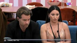 "Without character": Ricardo João slams Ana, and the contestant doesn't let it go unanswered.