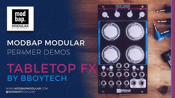 Per4mer Tabletop FX demo