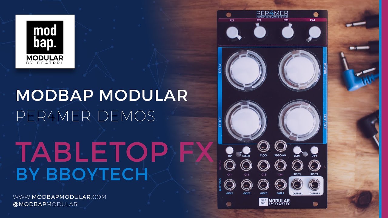 Modbap Modular Per4mer 元箱＋付属品完備 Per4mer