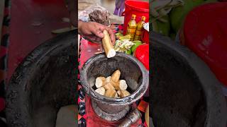 Green Banana Kacha Kola Vorta Recipe #shorts