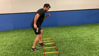 Ladder Drills: Lateral Two Step