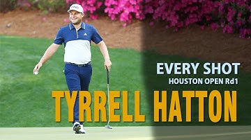 Tyrrell Hatton Every Shot at 2020 Vivint Houston Open Round 1