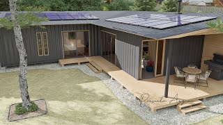 Shipping Container House 3 Bedrooms  Inside a Cozy Home