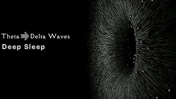 THETA To DELTA Brainwaves ✦ Deep Healing Sleep ✦ SLEEPING Music ✦ Binaural Beats ✦ Stress Relief