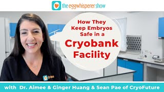 Keeping Your Embryos Safe at a Cryobank with CryoFuture #IVF #embryos #ttc