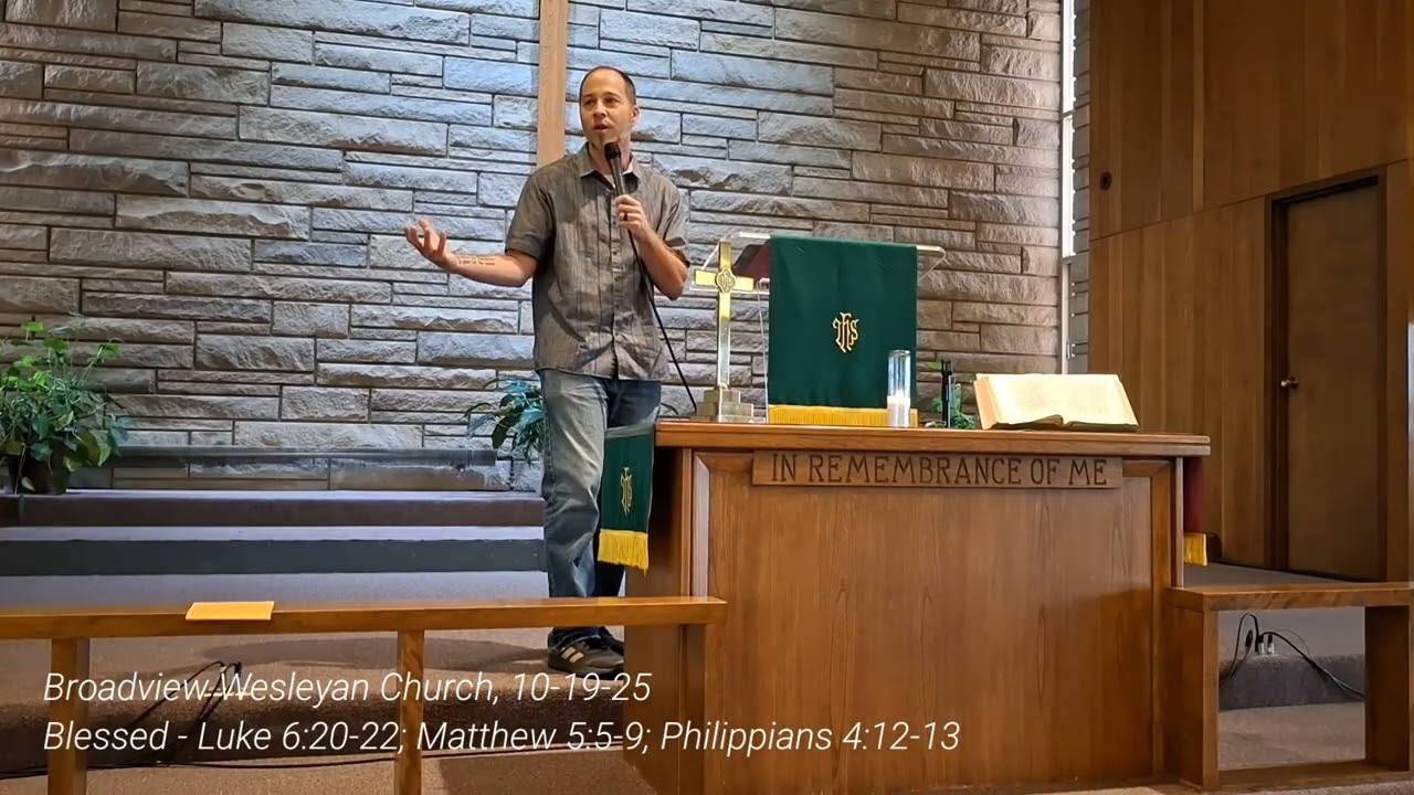10-19-25 Sermon: Blessed