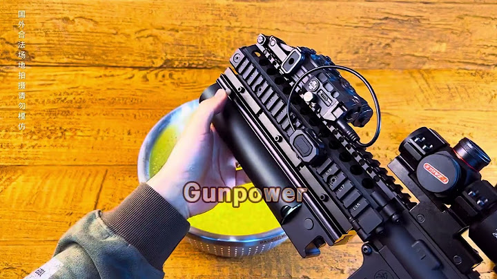 MK18 + smoke silencer! Who needs this gel blaster? #toys #gelblasters #toyguns