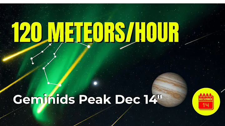 The Geminid Meteor Shower Peaks December 14 – How to See 120 Meteors Per Hour.