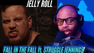 Jelly Roll ft. Struggle Jennings | Fall in the Fall | Don't stay in the dark forever | (Reaction)🔥🔥🔥