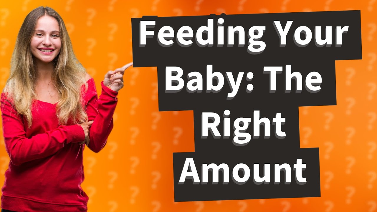 How Much Pumped Milk Should I Feed My Baby YouTube