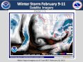 Update: February 9-11, 2013 Winter Storm