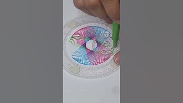 Relaxing Spirograph ASMR Art | Oddly Satisfying Patterns & Geometric Designs #satisfying  #asmr