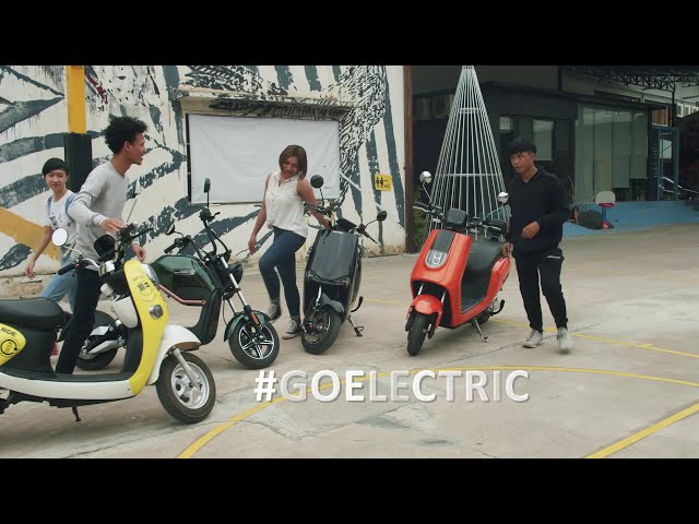 Go smooth, Go cool, #GoElectric!