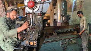 Resurfacing Seized Diesel Engine Head in Local in Local Workshop || Repairing Engine Cylinder Head