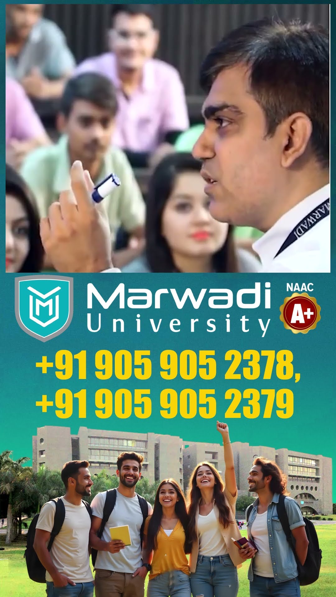 Marwadi University #MarwadiUniversity #marwadiuniversitycampus  #MarwadiUniversityRajkot #TeluguOne