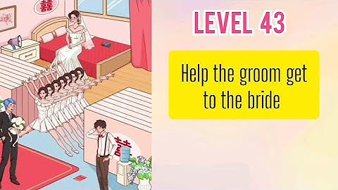#annoying #puzzlegame #level41#help the groom get to the bride  #video #new #2025