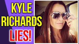 Kyle Richard's Lies! #bravotv #kylerichards #rhobh