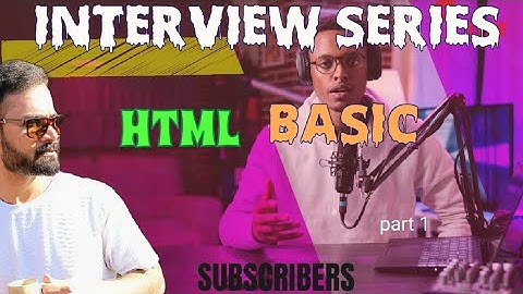 HTML Real Interview Questions | Frontend Developer Must Watch