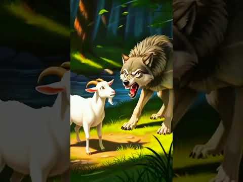 The Goat And Wolf A Moral Story About Truth Justice 