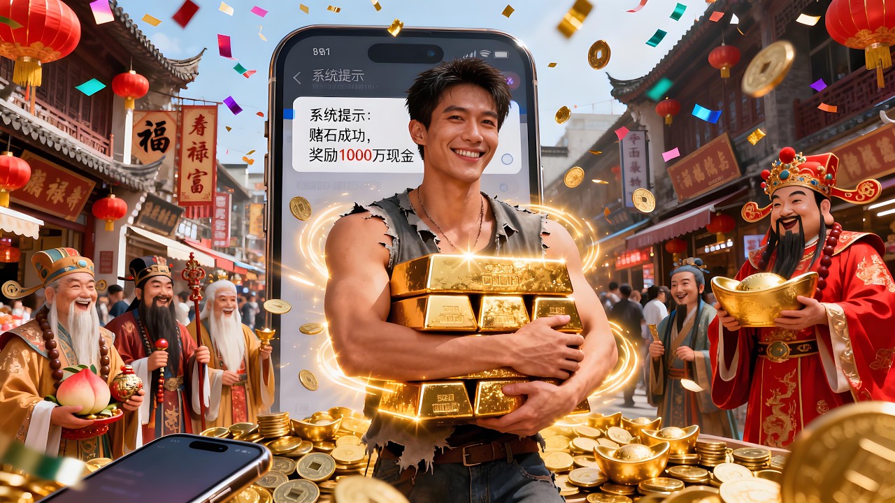 【新劇完結】🔥隨手發信息就獲得無數金條？我靠仙界微信走上人生巔峰