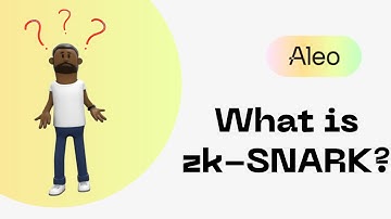 WHAT IS zk-SNARK❓| HOW ALEO USES zk-SNARK 🤩