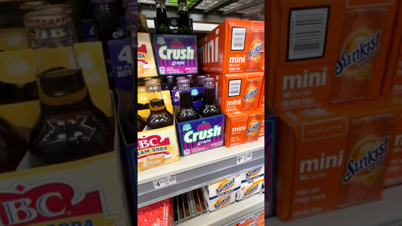 Crush Grape Made With Real Cane Sugar (Short Hair) 