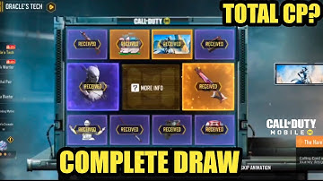 *NEW* Codm Oracle Tech Complete Draw | Sparrowhawk The Hare And Dingo Scarlet Oracle