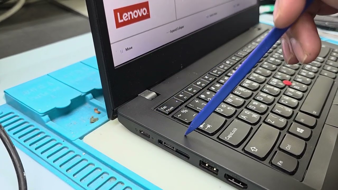 Lenovo Thinkpad L14 USB C ชาร์จไม่เข้า โดยช่างเป้ Smile IT Service พื้นที่ให้บริการ บางนา