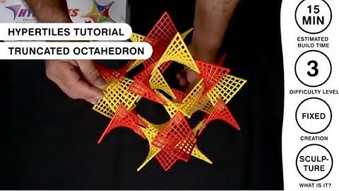 HyperTiles Guided Tutorial - How To Make The Truncated Octahedron Level 3