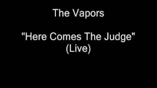 The Vapors - Here Comes the Judge (Live) (B-Side of Turning Japanese) chords