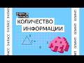 Занятие 22. 9 класс продвинутая группа Количество информации