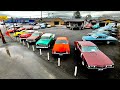 Classic American Muscle Car Lot Inventory Walk Maple Motors Updated List 3/7/22 Vintage Oldschool