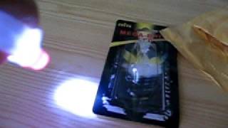 Mini Pig 2 LEDs Flashlight White sku.1138 screenshot 5