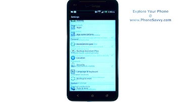 HTC Droid DNA -- How Do I Setup Pattern, PIN, Passord or Face Unlock