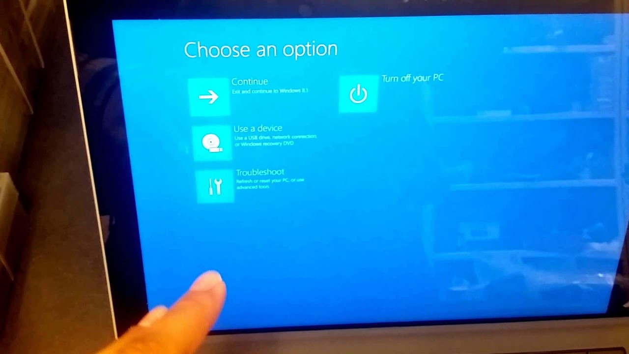 Surface Pro 18 Factory Reset