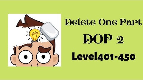 DOP 2 : Delete one part Level 401 to 450 gameplay walkthrough solution #gaming #gamingvideos