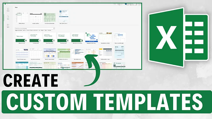 How to Make Your Own Excel Templates