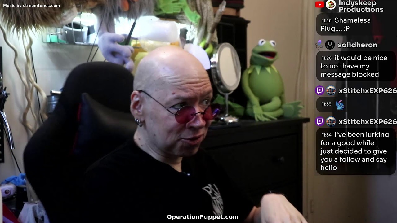 Puppet Build stream live from Shop!