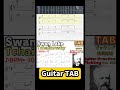 Tchaikovsky - Swan Lake TAB Electric Guitar